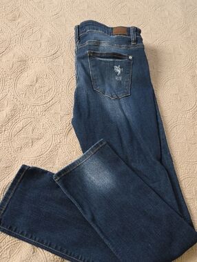 Judy Blue Dark Straight Leg Jeans (J502)